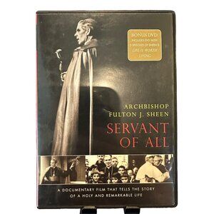 Archbishop Fulton J Sheen Servant of All 2 Disks DVD Documentary 85 Mins 2010 NR